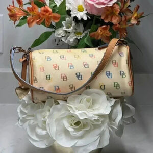 Dooney & Bourke Y2K Rainbow Zipper Mini Barrel Bag